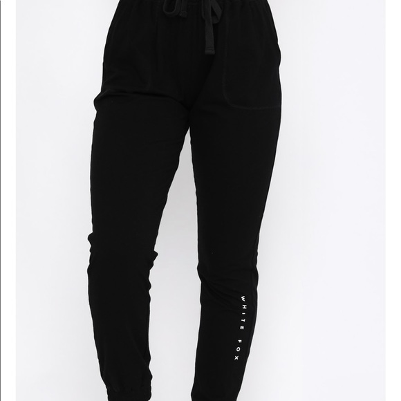 White fox sweatpants - Picture 2 of 5